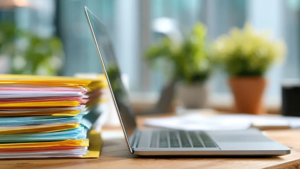 Fuhrparkmanagement-Software statt Papierflut: Die Digitalisierung von Prozessen schafft mehr Effizienz und Transparenz in der Fahrzeugverwaltung.